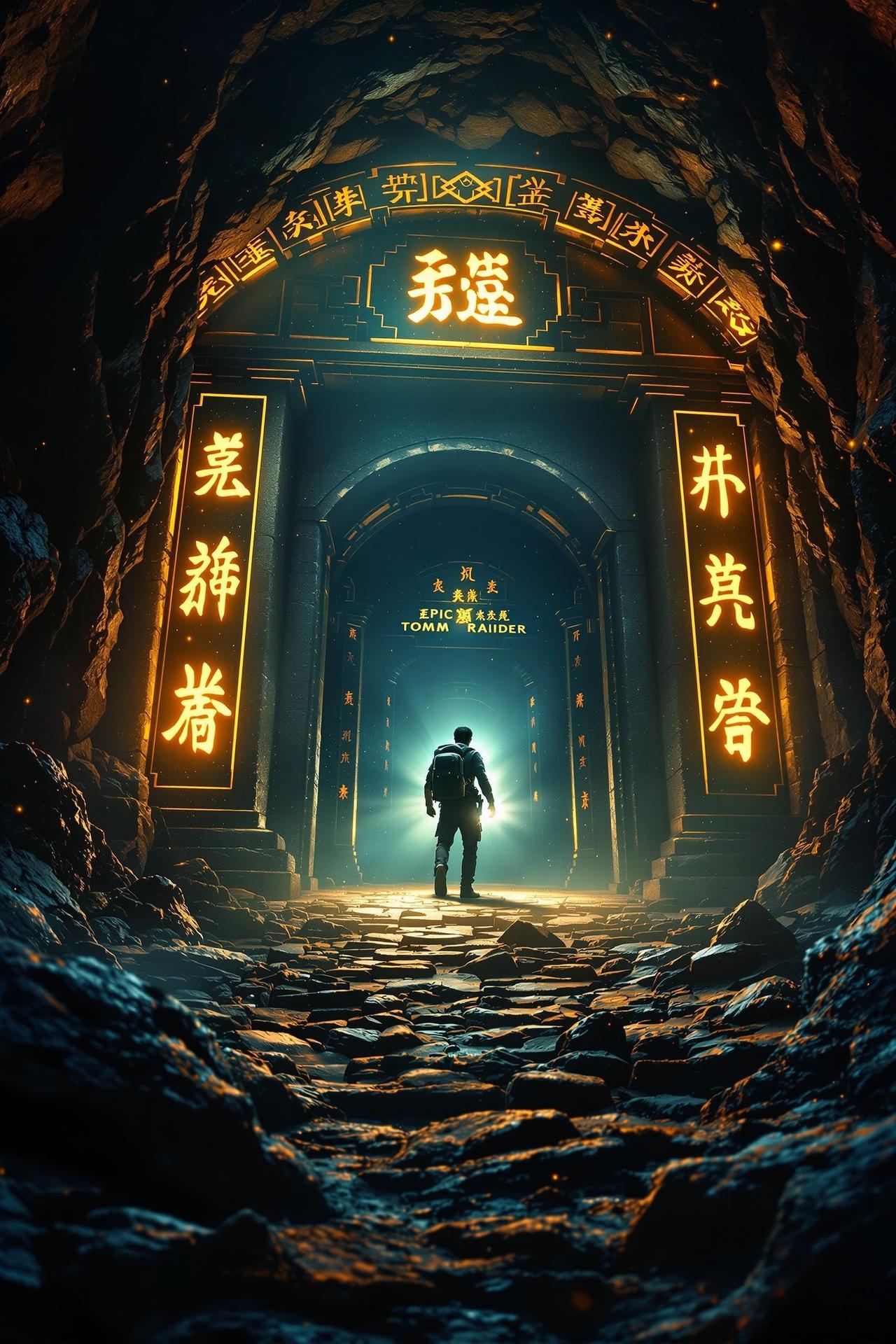 人成影院出品寻龙诀·重启冒险电影海报